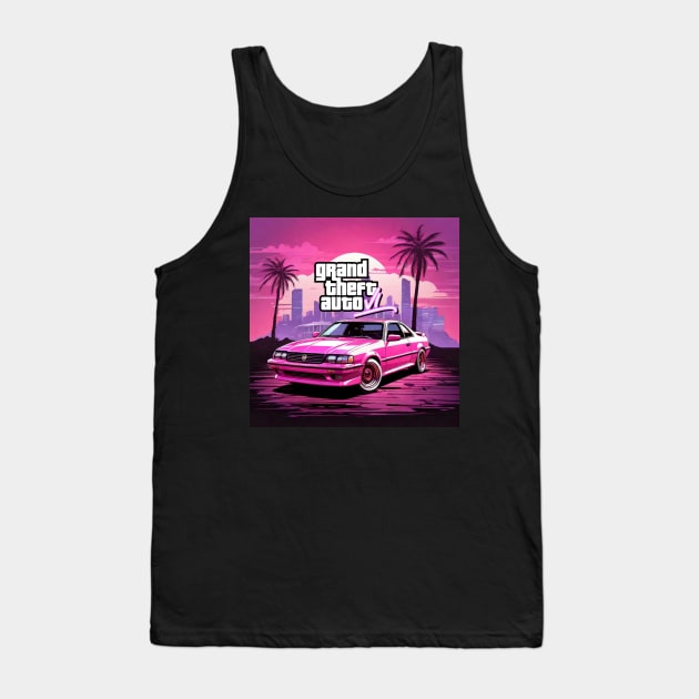 GTA 6 Tank Top by Buff Geeks Art